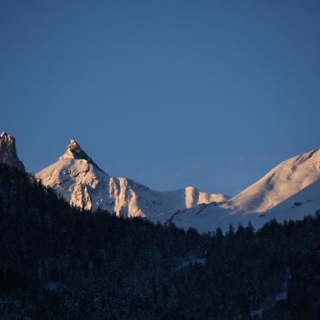 Logement Renove Avec Vue Panoramique La Saussaz Exteriör bild