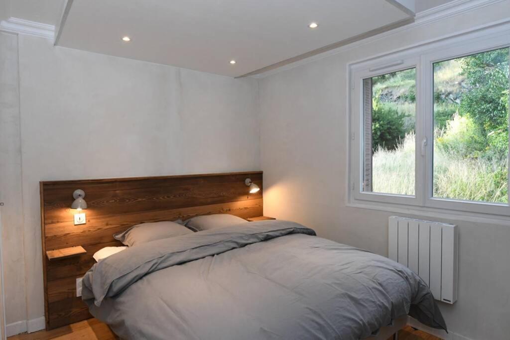 Logement Renove Avec Vue Panoramique La Saussaz Exteriör bild