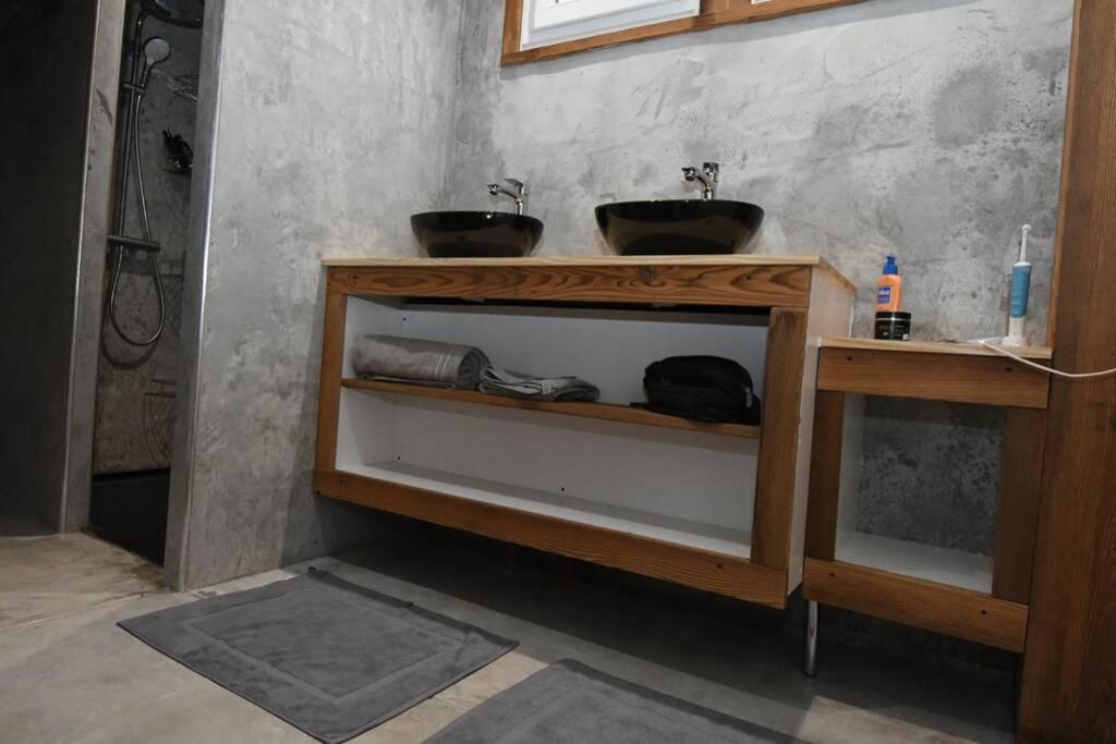 Logement Renove Avec Vue Panoramique La Saussaz Exteriör bild