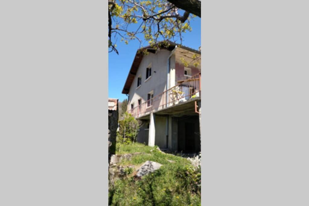 Logement Renove Avec Vue Panoramique La Saussaz Exteriör bild